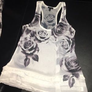 Floral tank top